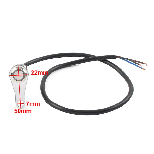 Interruttore Manubrio Moto 2 Pezzi - Levetta ON/OFF Per U5 U7 Luci, Diametro 22mm, Impermeabile IP65 - Foto 6