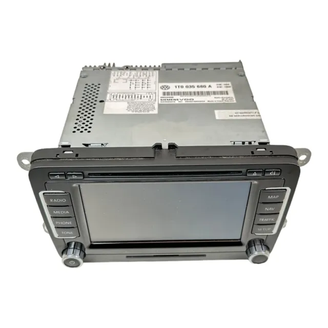 Radio de Voiture Système Navigation Rns 510 VW EOS Golf Passat Touran 1T0035680A