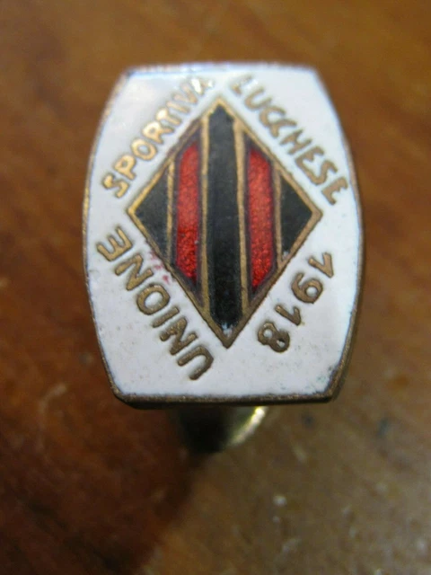 DISTINTIVO SMALTATO SOCIETÀ Sportiva Calcio Palermo S. Johnson Milano