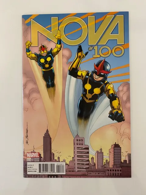 NOVA #10/100 BUSCEMA 1:25 VARIANT Marvel Sam Alexander Combine/Free Shipping C12