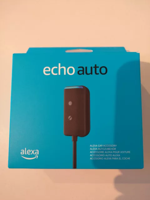 Amazon Echo Auto in Car Smart Speaker with Alexa - Black