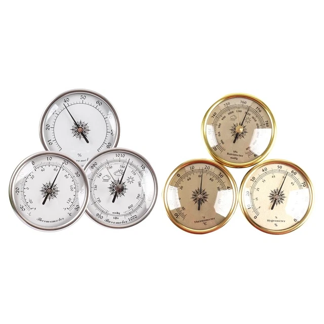 Portable Humidity Gauge Indicator Temperature Humidity Monitor Home Office