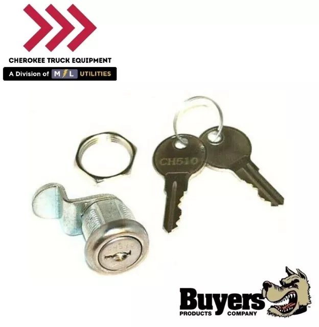 Buyers Products 88CH510, Replacement Lock Cylinder w/ 2 Keys for L8816