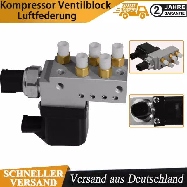 Kompressor Ventilblock Luftfederung A2113200158 Für Mercedes E-Klasse W211 S211