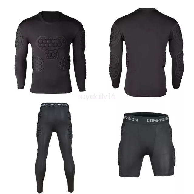 Sport Basketball Soccer Football Goalkeeper Armor Chest Arm Padded Jersery Pants