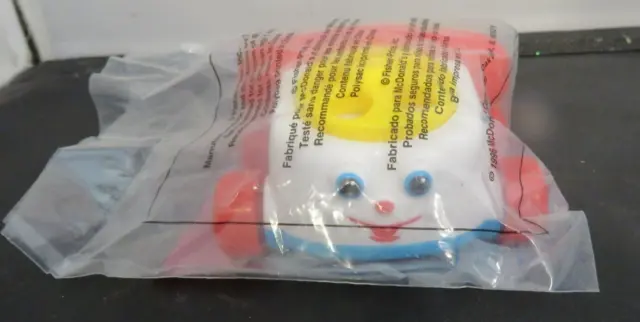 1996 Fisher Price McDonalds Happy Meal Under 3 Toy - dialing phone toy