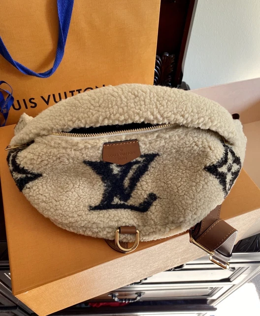 Louis Vuitton Teddy Shearling Bum Bag, Waist Bag