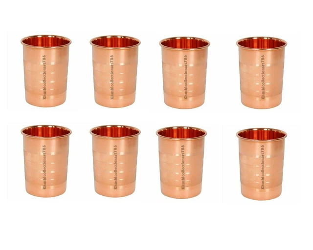 Ensemble d'accessoires de vaisselle en verre pour gobelet à eau en cuivre...