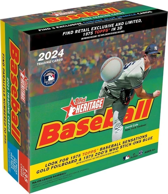 2025 TOPPS HERITAGE Baseball Factory Sealed Monster Mega Box! AUTOs