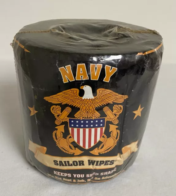 Fun Navy Toliet Paper Sailor Wipes~ New  #13229