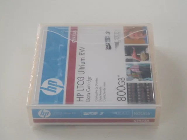 HP LTO-3/Ultrium-3 Data Tape/Cartridge 400/800GB C7973A NEW 3