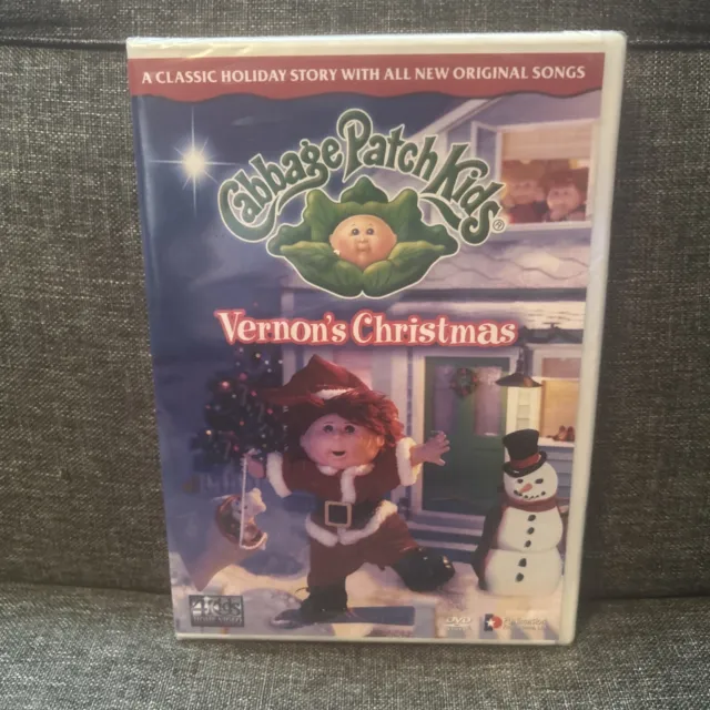 RARE! NEW & SEALED! Cabbage Patch Kids: Vernon’s Christmas DVD OOP Hard To Find!
