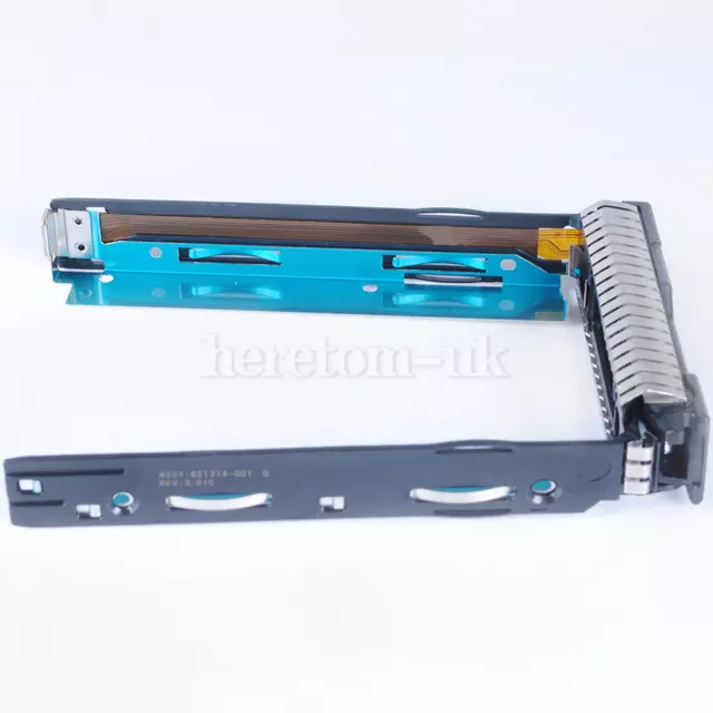 3.5" Hot-Swap Hard Drive Tray Caddy For HP Proliant DL380E Gen8 G8 W/IC CHIP