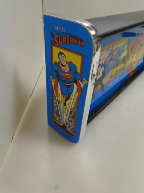 Superman Marquee Game/Rec Room LED Display light box 3