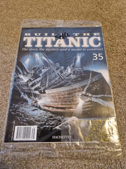 1/250 Hachette Build The Titanic Model Ship Issue 35 Inc Part Pictured