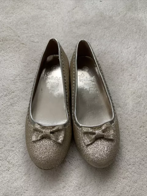 Gold pumps size 12 top