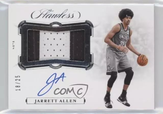 2019-20 Panini Flawless Horizontal /25 Jarrett Allen #HP-JAL Patch Auto