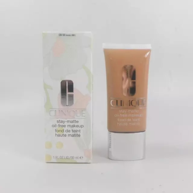 Clinique Stay-Matte Oil Free Makeup CN 58 HONEY 30ml *NEW IN BOX*