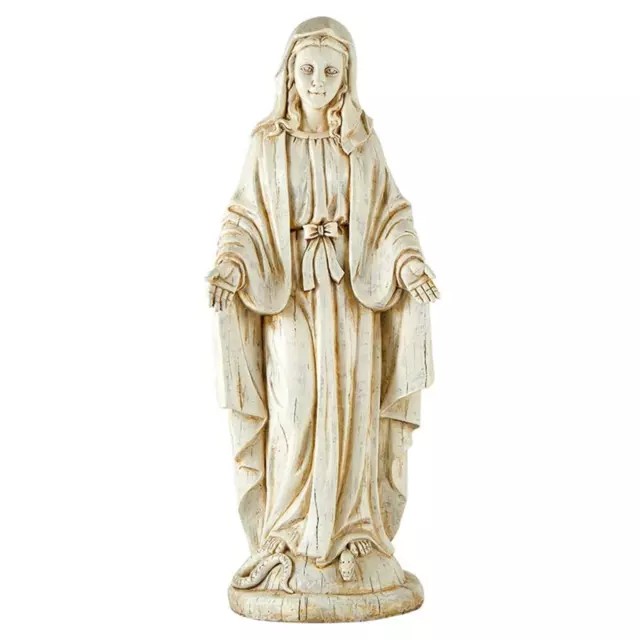 VIRGIN MARY STATUE Blessed Mother Religious Garden Lawn Outdoor ...