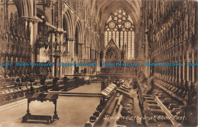 R093772 Lincoln Cathedral. Chor East. Frith