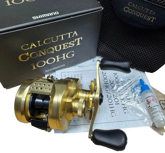 カズ　21Calcutta conquest 100hg Shimano 21 CALCUTTA CONQUEST 100 HG Right Handle NEW