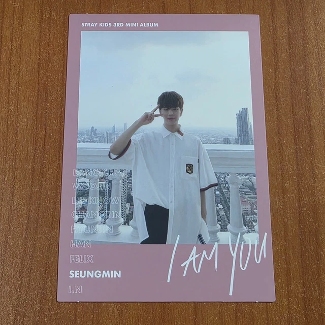 STRAY KIDS SEUNGMIN I Am You Photocard/Polaroid EUR 4,50 - PicClick ES