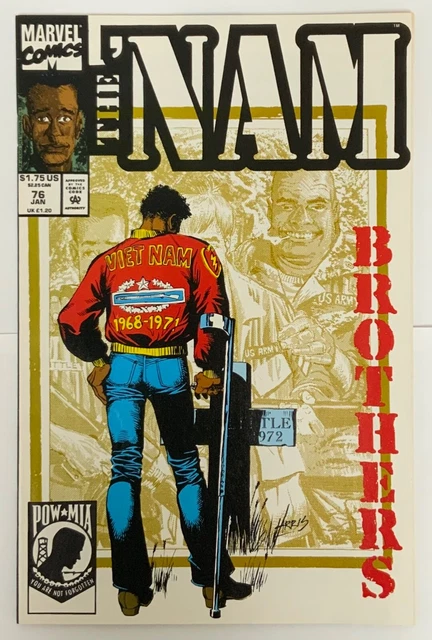 The 'Nam 76 Marvel Comics Direct Edition Vietnam War Comic 1993 VF Condition