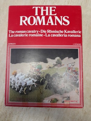 Atlantic Atlantic Romani Romans Chariot Biga Carretto soldatini 1/32 SPESE GRATIS 