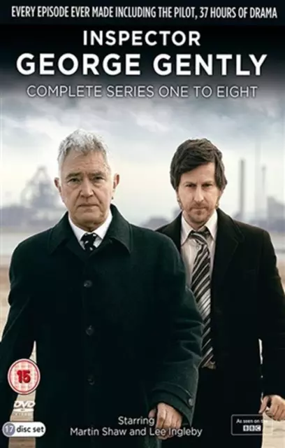 Inspector George Gently The Complete Series 1-8 Box Set DVD 17 Discs Boxset