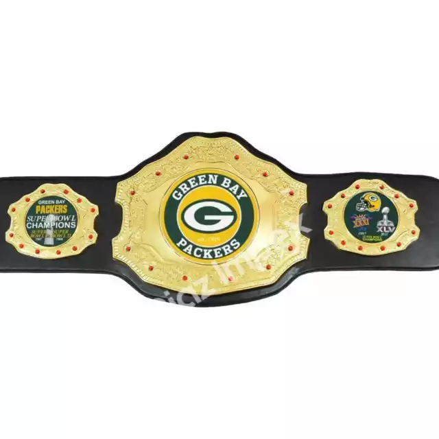 Super Bowl Green Bay Packers championship Belt Adult Size