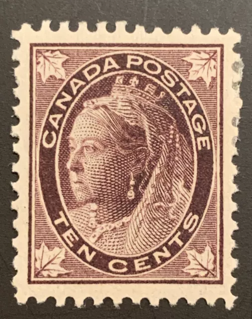 CANADA 1897 10c Scott 73 (SG 149) MH CV $800