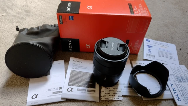 Sony Vario-Tessar T E 16–70 mm F4 ZA OSS Lens, mint, boxed