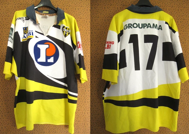 Maillot De Rugby SCA Albi N°23 – Porté Et Dédicacé, Rugbytech