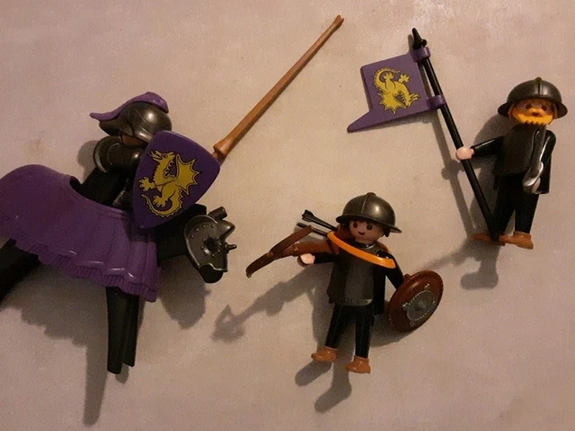 PLAYMOBIL BASE 4014 Chevalier Soldat Fantastique Arme Château Médiéval