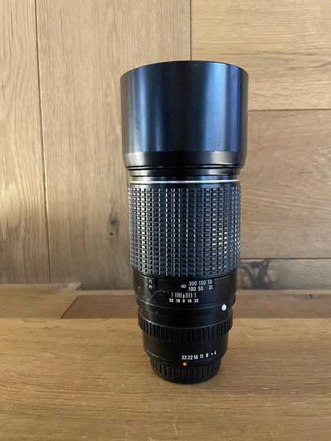 Cla D': Optique Mint Smc Pentax 300mm F/4 Téléphoto Mf Objectif Pk K Support De 2