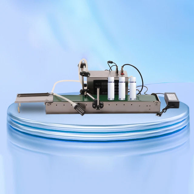 Single Head Automatic Digital Control Pump Liquid Filling Machine Bottle Filler