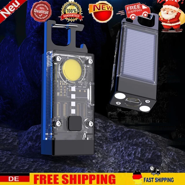 LED COB Work Light 500LM Solar Type-C USB Rechargeable 500mAh Bottle Opener