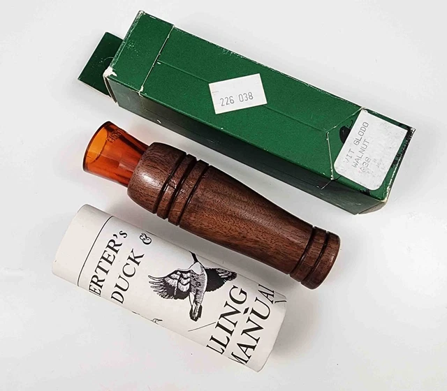 Vintage Don Kleinschmidt Vit Glodo Duck Call Harpers Ferry IA Herters 038 in Box Vintage Don Kleinschmidt Vit Glodo Duck Call Harpers Ferry IA Herters 038 in Box