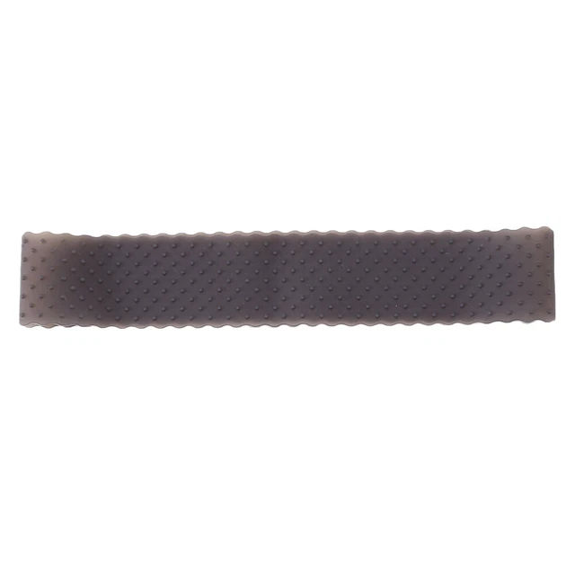 Peluca transparente de silicona agarre banda para el cabello diadema elástica antideslizante (negra)
