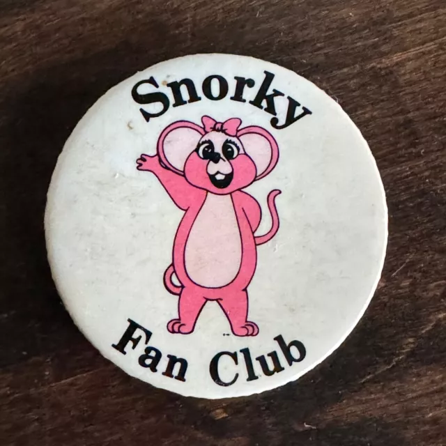 Vintage  Snorky Fan Club Stormont Vail Hospital Topeka Kansas