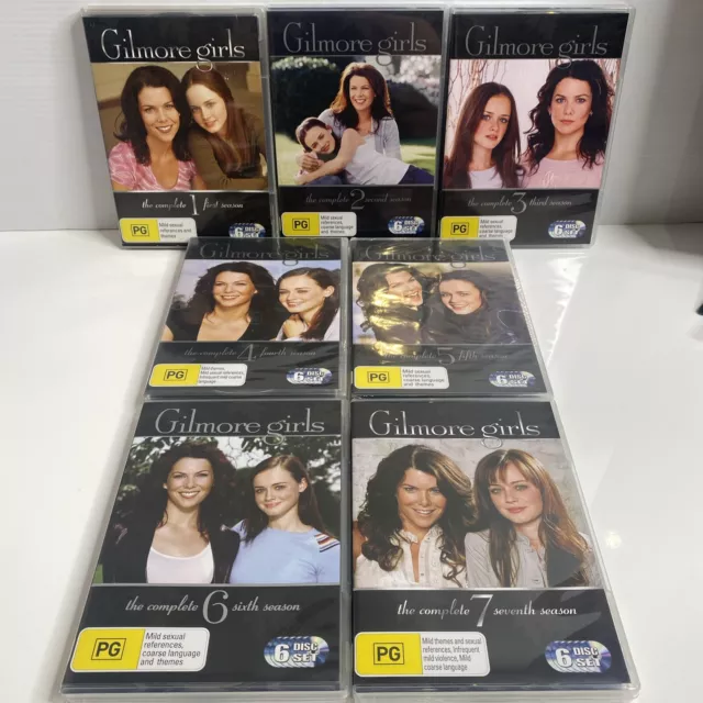 Gilmore Girls The Complete Series 1-7 DVD Box Set 42 Discs 153 Episodes - VGC