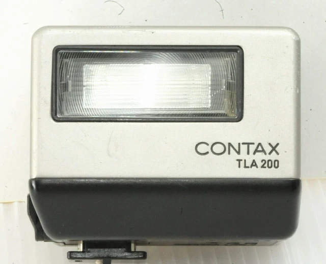 Near MINT Contax TLA 200 TLA200 Shoe Mount TTL Flash For G1 G2 From Japan FedEx