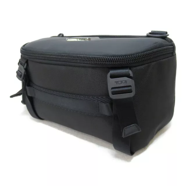 Tumi Alpha Bravo Men's Black Ballistic Nylon Platoon Sling Bag 0232799D