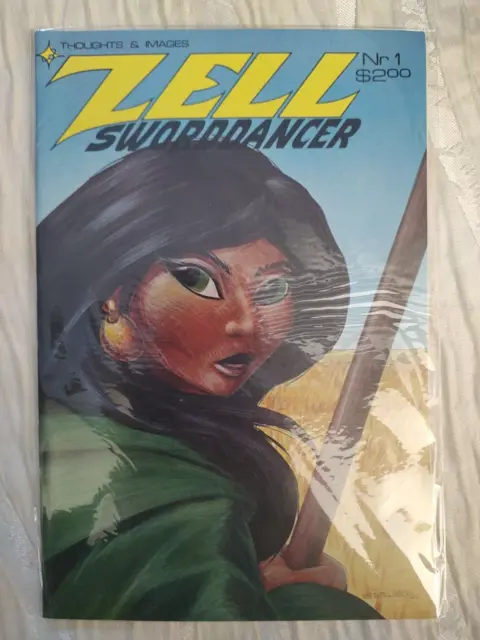 Cb26~comic book~rare zell sword dancer issue #1 thoughts & images