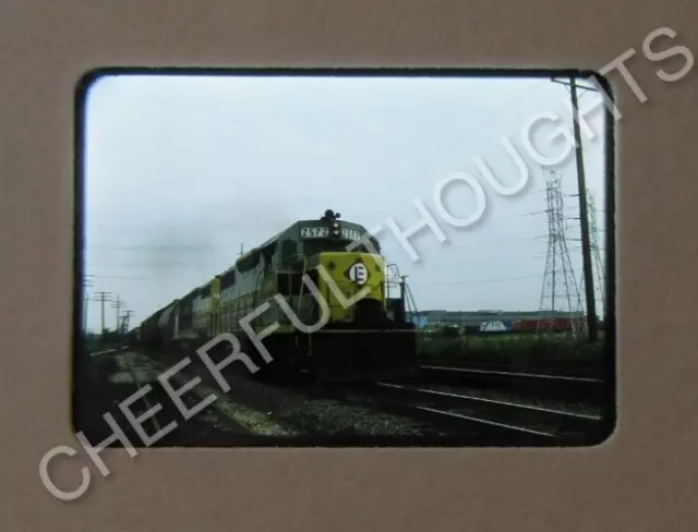 Original '75 Koda Half Frame Slide EL Erie Lackawanna 2572 GP35 action   38T29