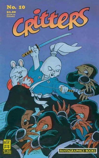 Critters #10 VG; Fantagraphics | low grade - Usagi Yojimbo - we combine shipping