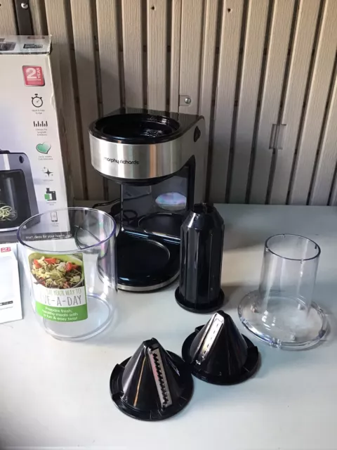 Morphy Richards 432020 Electric Spiralizer - Brand New And Boxed - Box Opened. 2