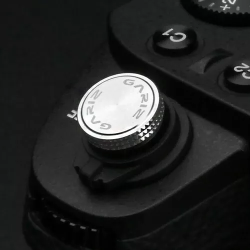 Gariz Universal Soft Release Shutter Button Auslöser Kamera Auslöseknopf |Silber