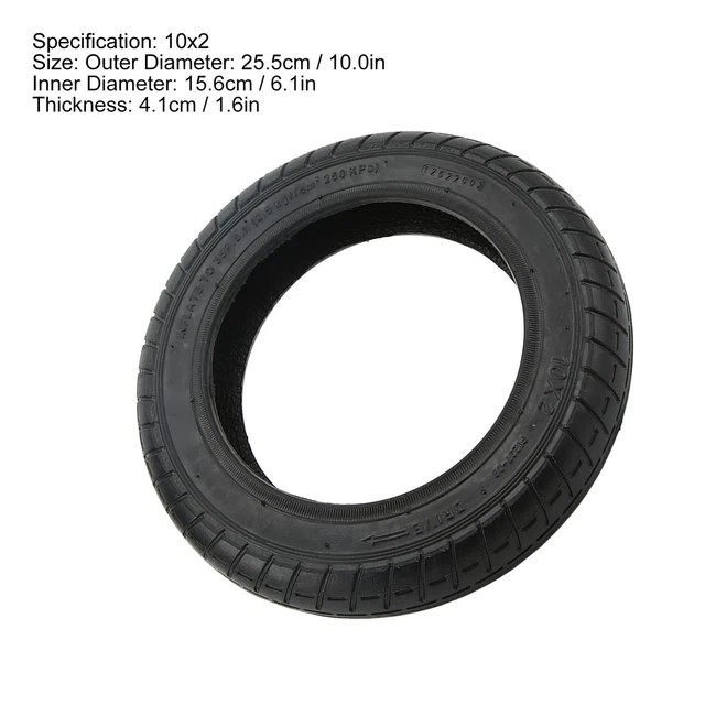 RUBBER ELECTRIC SCOOTER Inflation Tires Explosion Proof Pneumatic