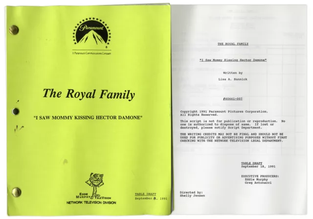 From Redd Foxx Estate The Royal Family Script Episode 7